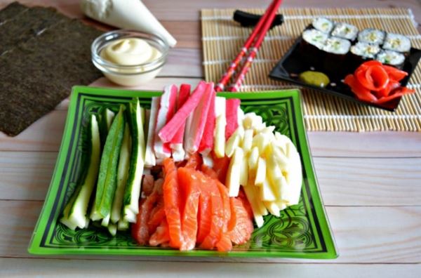 Начинка для суши в домашних условиях